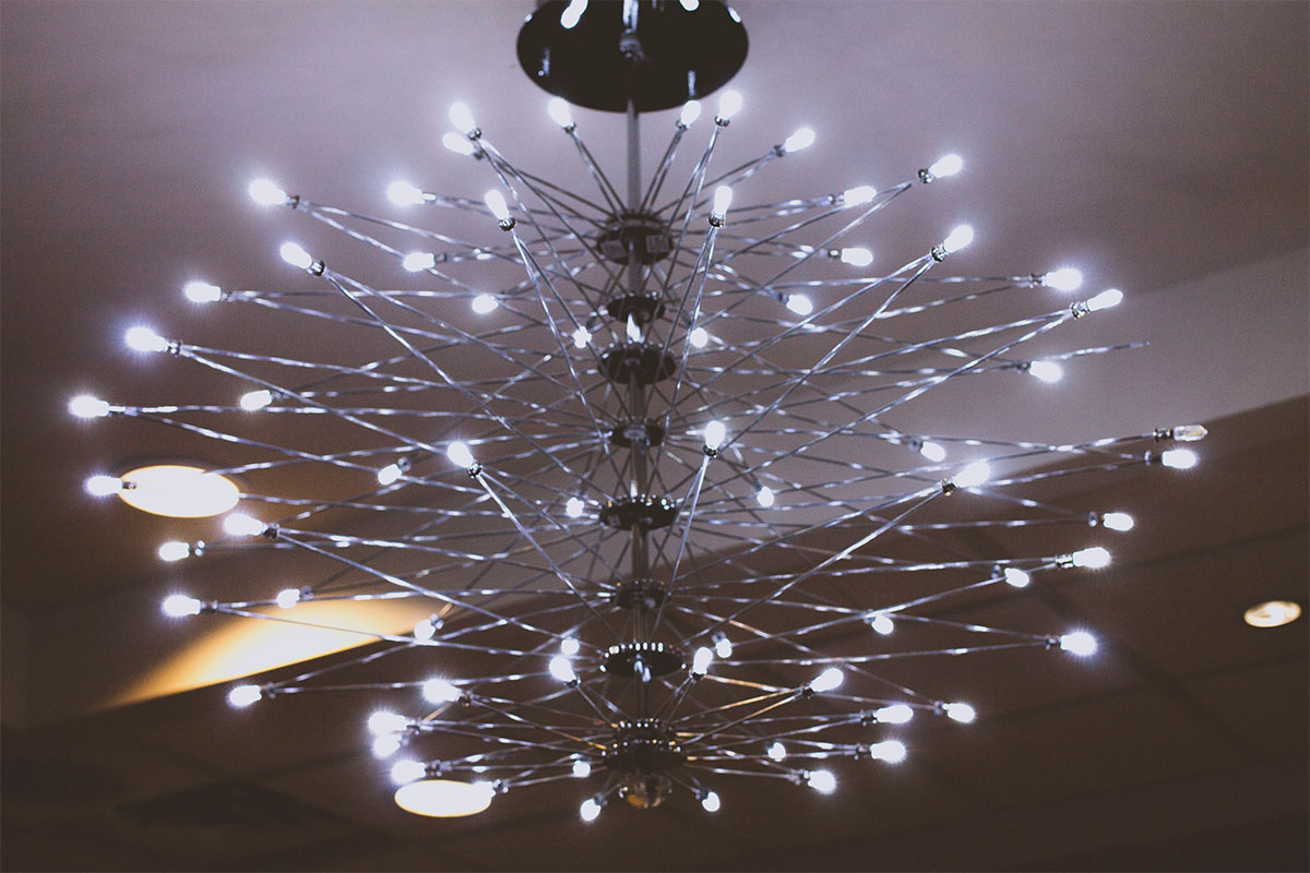 A Chandelier at C Hotel